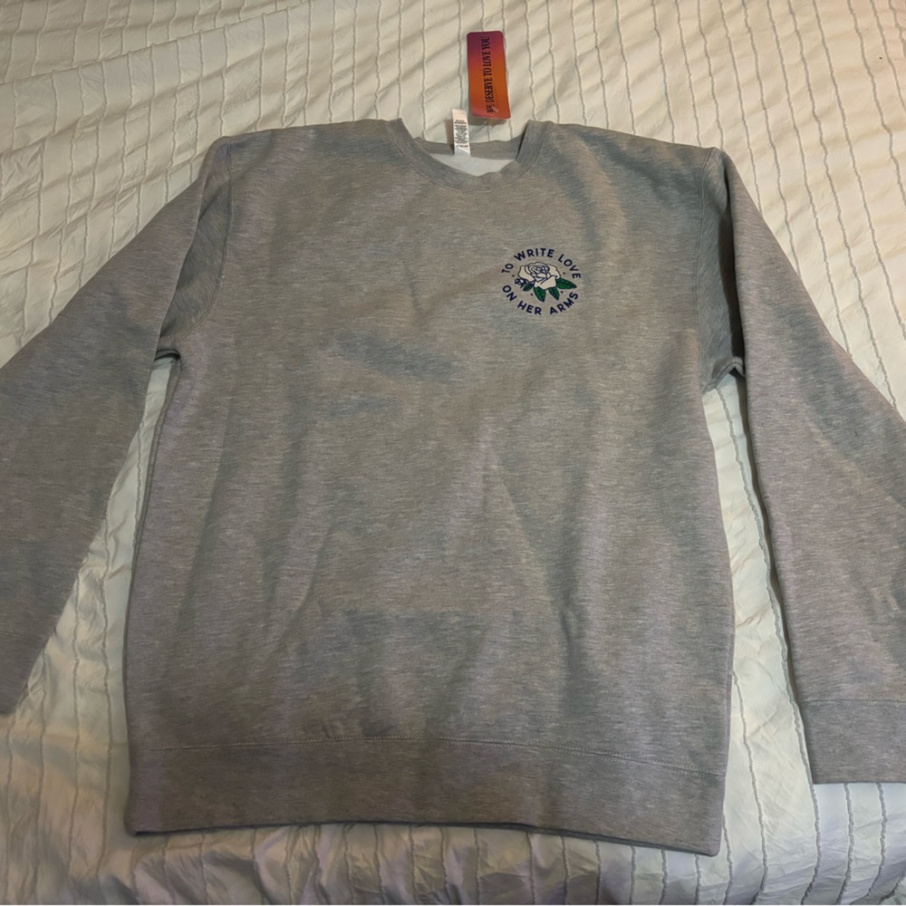 To Write Love on Her Arms Crewneck